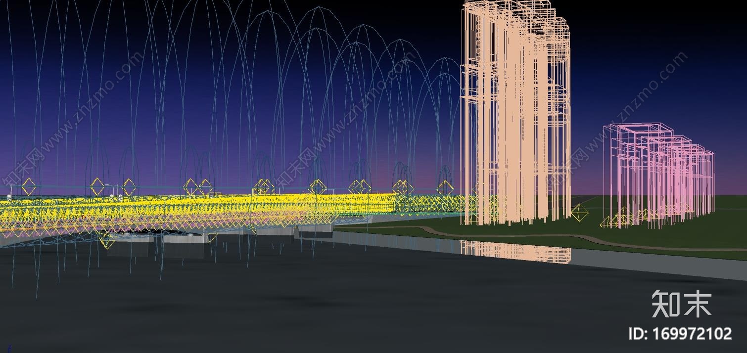 大桥CG模型下载【ID:169972102】
