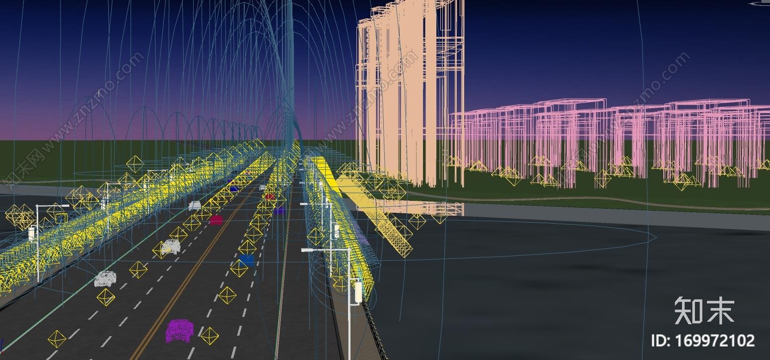 大桥CG模型下载【ID:169972102】