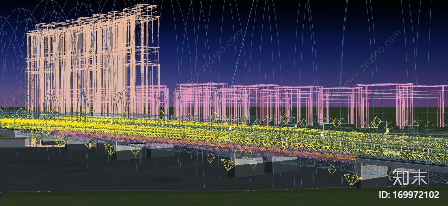 大桥CG模型下载【ID:169972102】