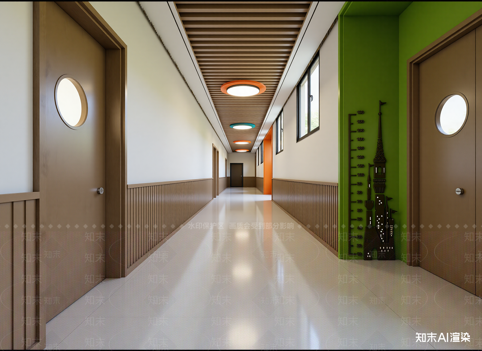 极简走廊3D模型下载【ID:1214685569】