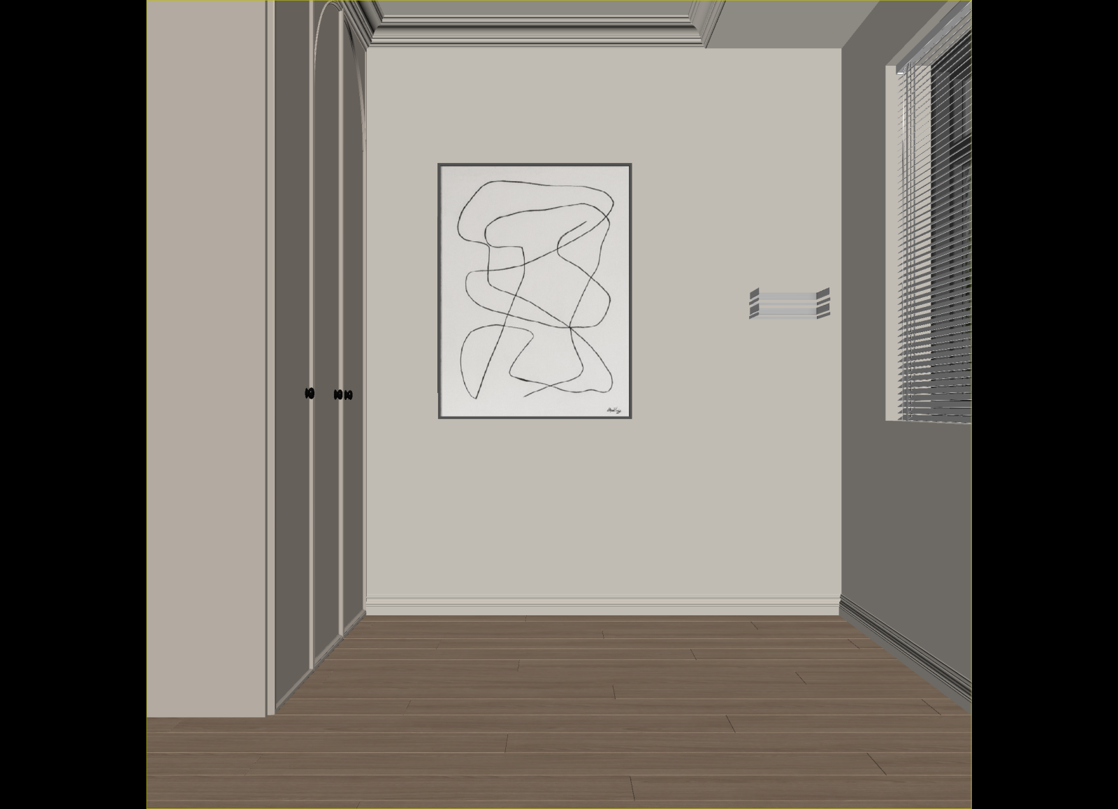 法式衣帽间3D模型下载【ID:1214802576】