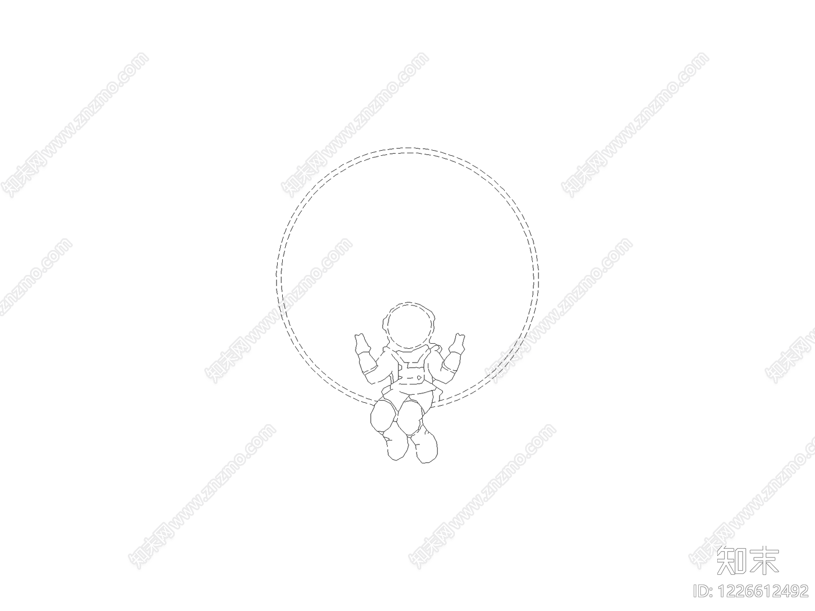 人物cad施工图下载【ID:1226612492】