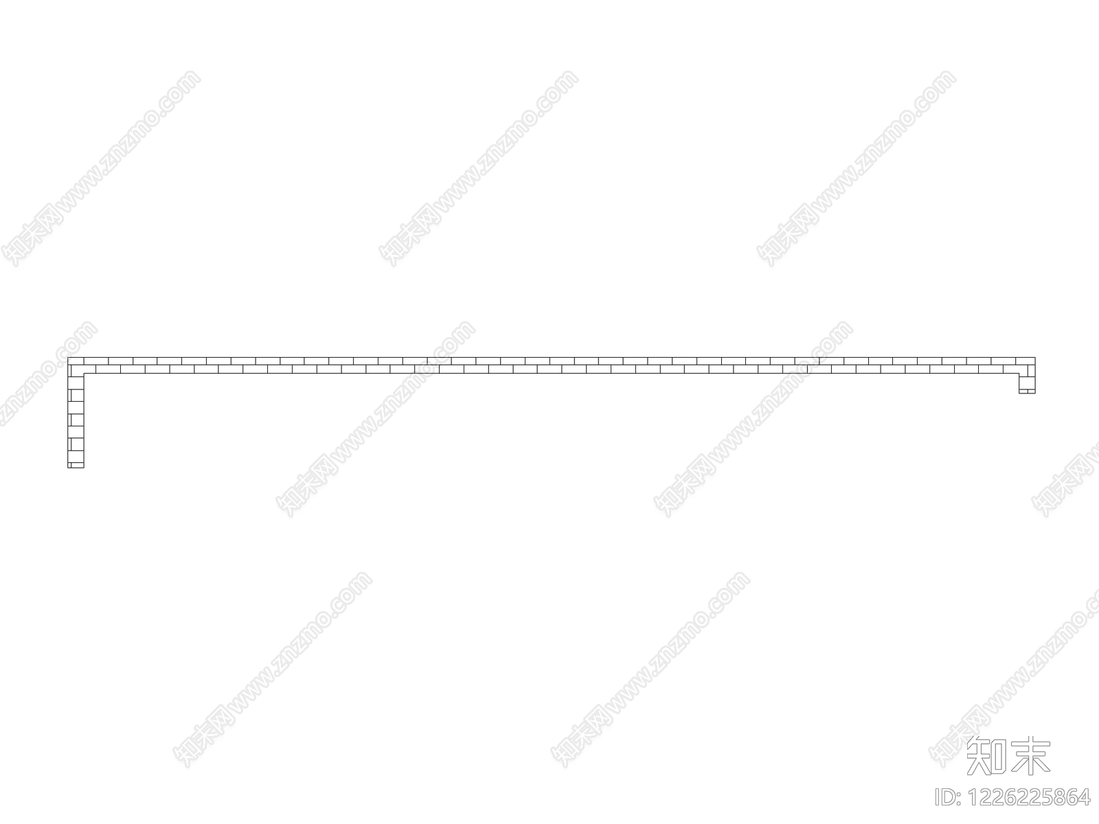 比例尺图块cad施工图下载【ID:1226225864】