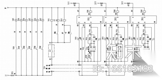 TYR3000-3软启动原理图cad施工图下载【ID:166103183】