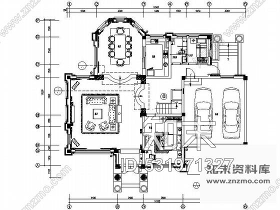施工图哈尔滨知名地产二期俄罗斯风格三层别墅装修施工图施工图下载【ID:531971327】