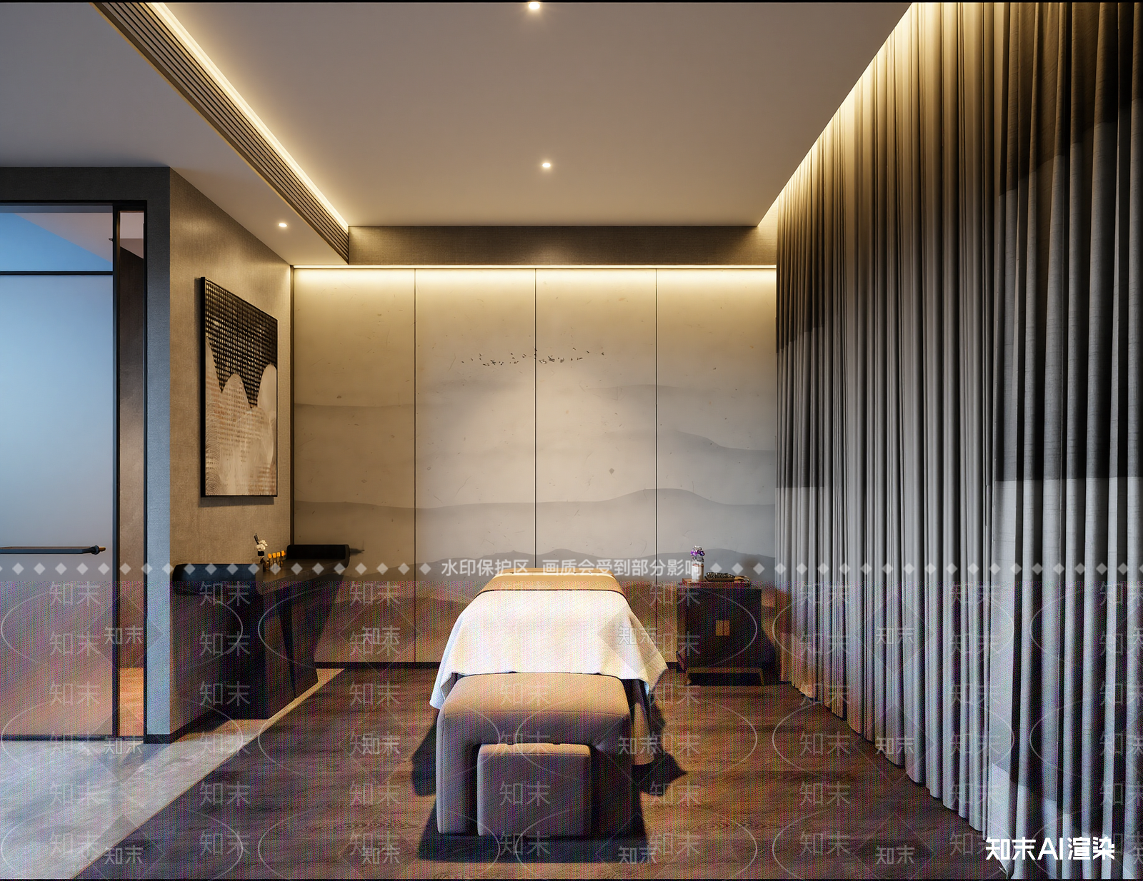 现代美容院3D模型下载【ID:1214403136】