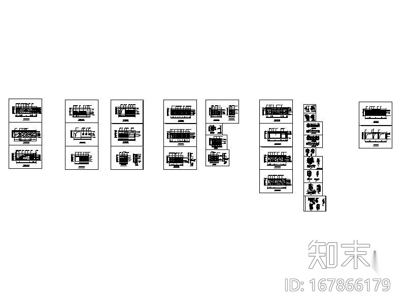 某温泉别墅戏水中心设计装修图cad施工图下载【ID:167866179】