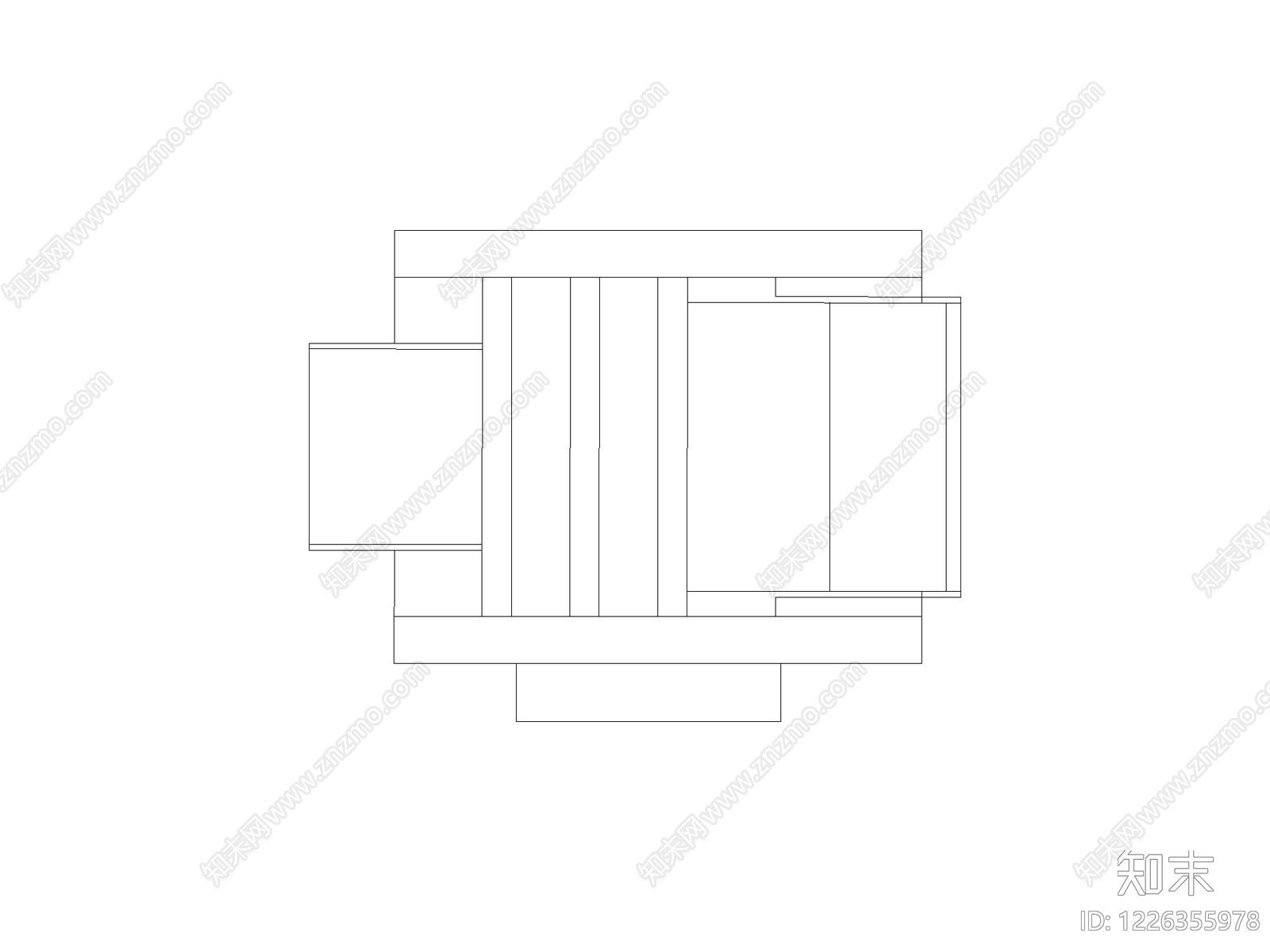 五金管件cad施工图下载【ID:1226355978】