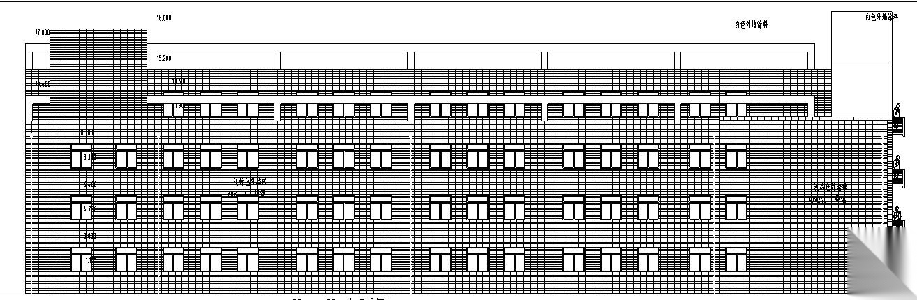 [广东]某现代风格实验小学教学楼建筑施工图设计cad施工图下载【ID:151546169】