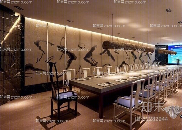 中餐厅13D模型下载【ID:32282944】