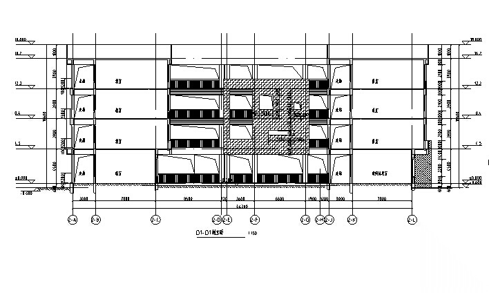 [合肥]多层小学及中学建筑全专业施工图（含地下车库及...施工图下载【ID:151563109】