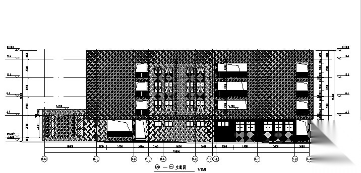 [合肥]多层小学及中学建筑全专业施工图（含地下车库及...施工图下载【ID:151563109】