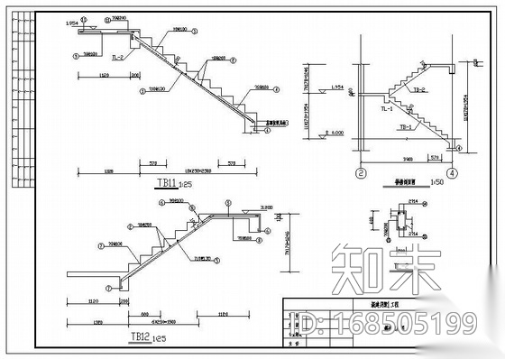 北方某别墅结构施工图cad施工图下载【ID:168505199】