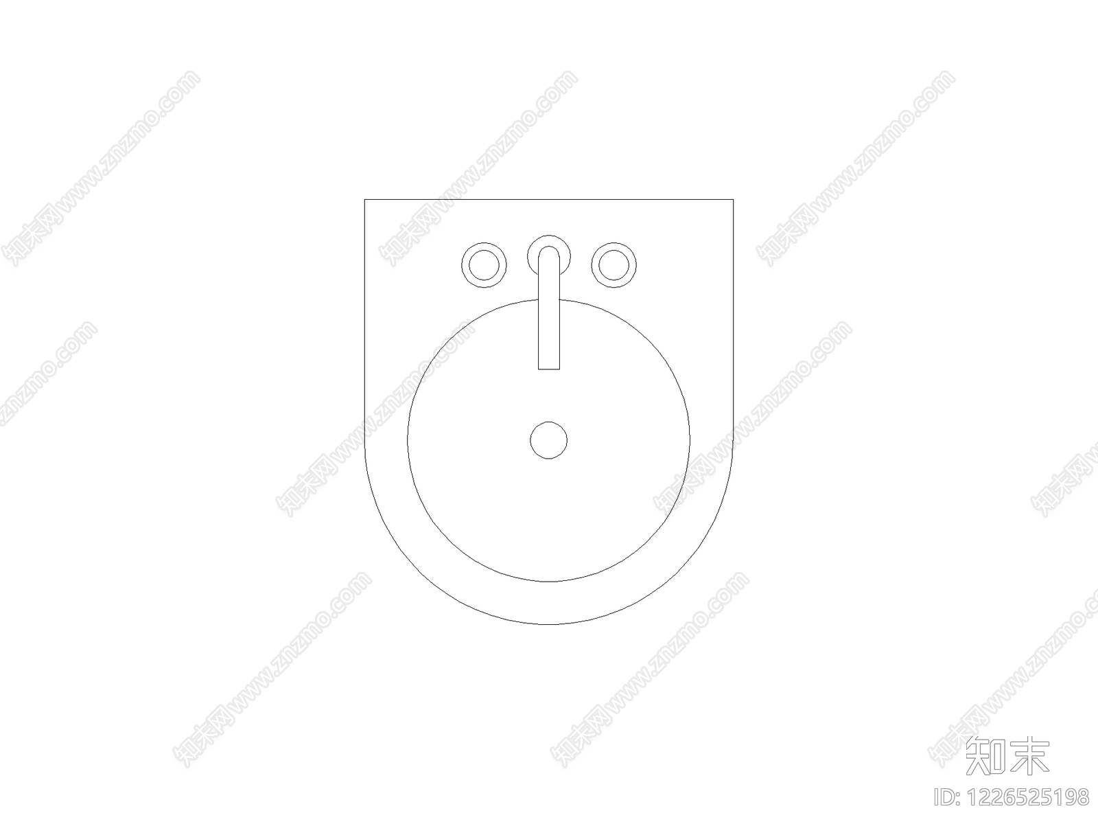 卫浴图块cad施工图下载【ID:1226525198】