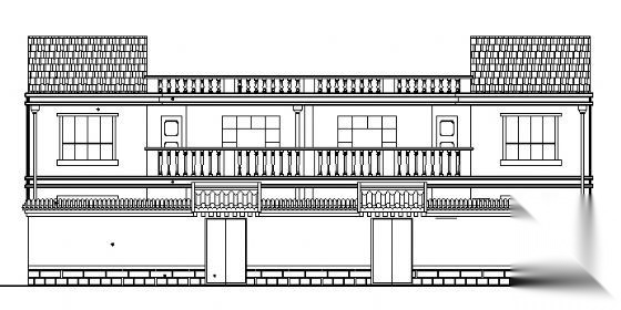 某二层小康新农居建筑结构施工图cad施工图下载【ID:166072129】