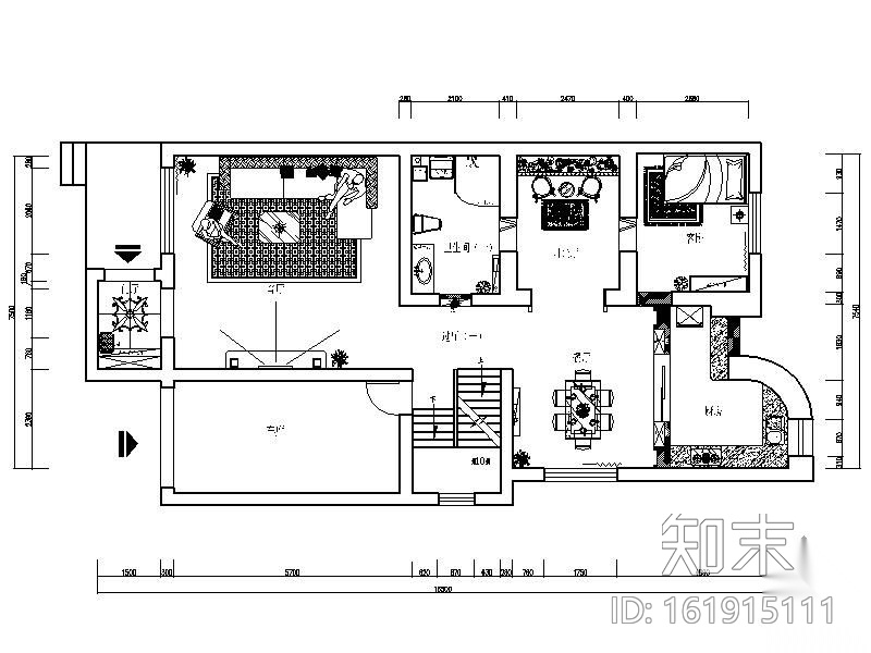 [乌鲁木齐]联排别墅设计方案图施工图下载【ID:161915111】