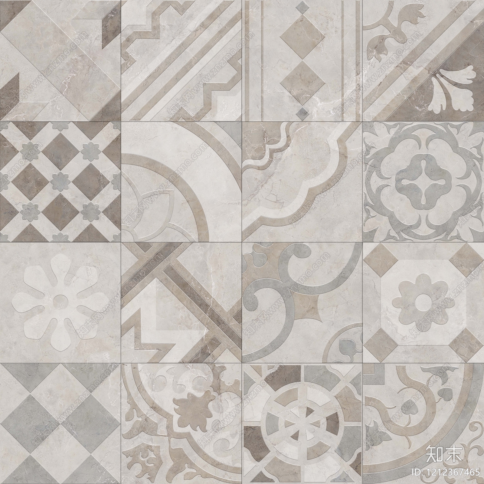 艺术砖贴图下载【ID:1212367465】