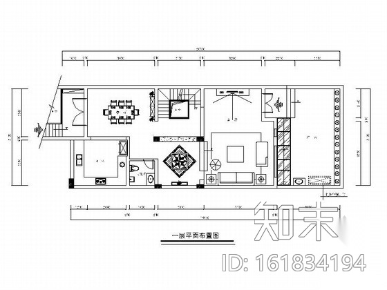 [宜兴]欧式风格五层别墅住宅CAD施工图cad施工图下载【ID:161834194】