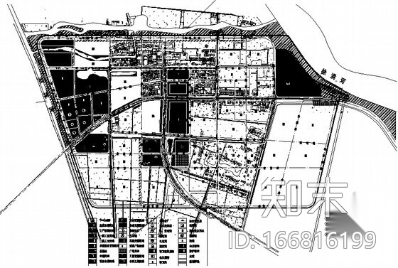 [江苏泗洪县]某镇区域规划方案cad施工图下载【ID:166816199】