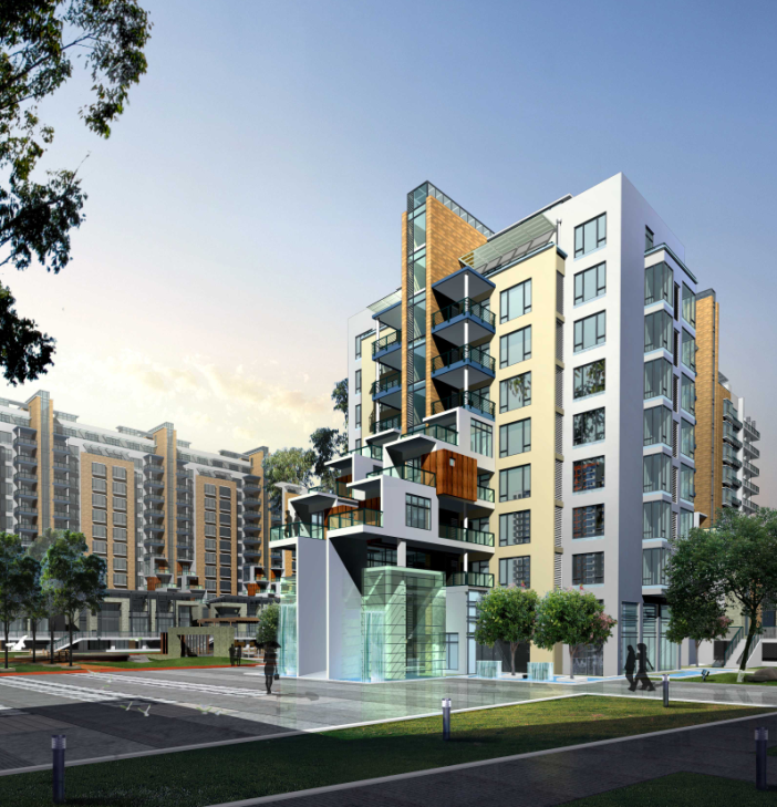 [成都]金色家园建筑方案文本cad施工图下载【ID:149773132】