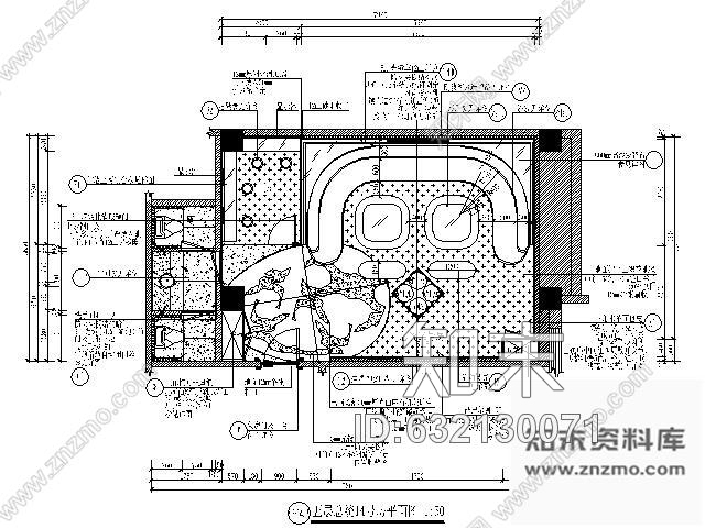 施工图厦门豪华夜总会总统房施工图Ⅱcad施工图下载【ID:632130071】