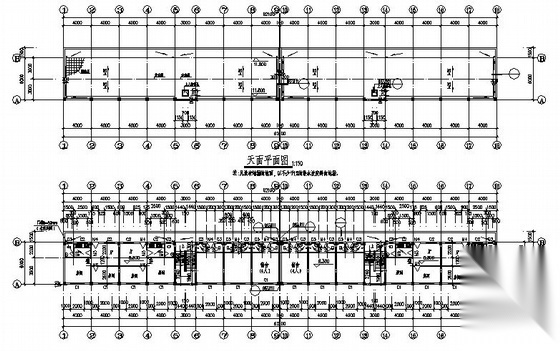 某乡村三层综合楼建筑施工图cad施工图下载【ID:149571120】