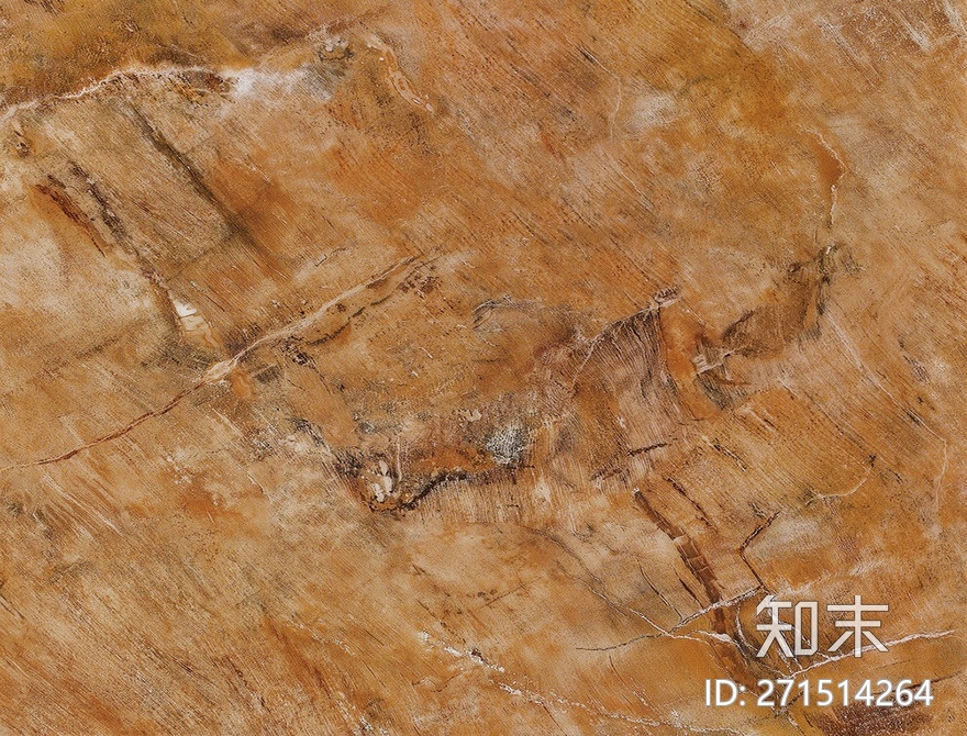 琥珀硅化木（深暖）贴图下载【ID:271514264】