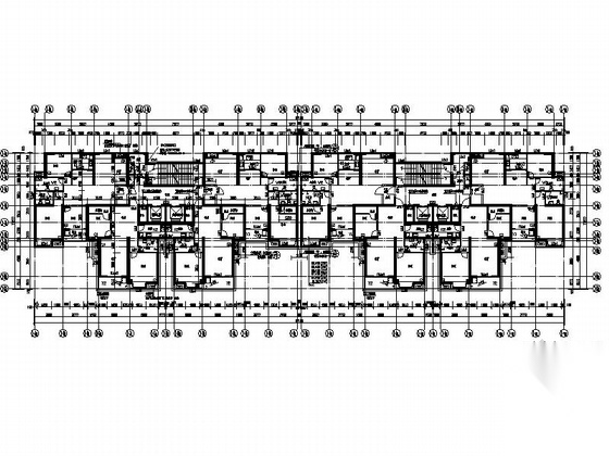 [福建]现代风格商业广场建筑施工图（包含所有楼栋图纸...cad施工图下载【ID:166552187】