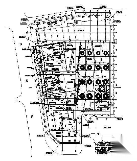 深圳某公共广场景观施工图cad施工图下载【ID:161054194】