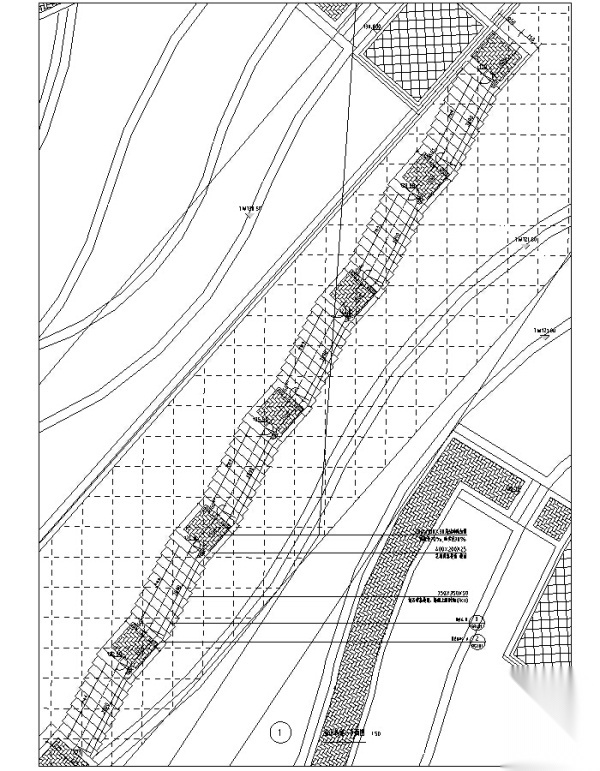 [福建]全能社区居住展示区总体景观设计施工图cad施工图下载【ID:161084161】