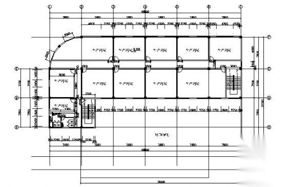 某五层邮政大楼建筑方案图cad施工图下载【ID:151432134】