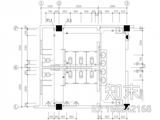 [河北]市级疾控中心业务楼给排水施工图cad施工图下载【ID:166242168】