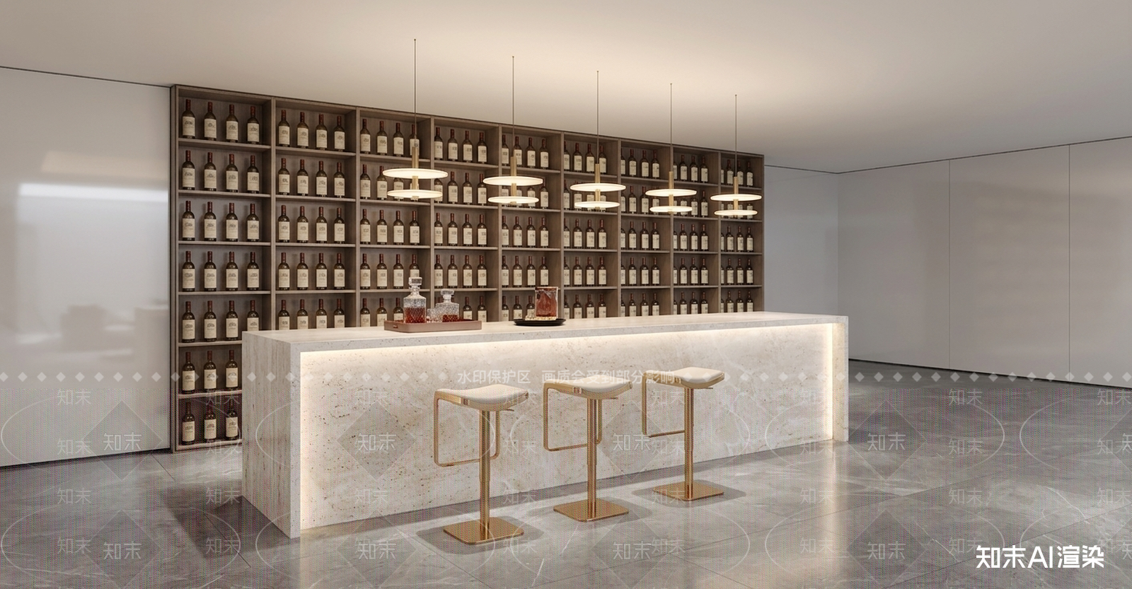 吧台酒馆3D模型下载【ID:1227546452】