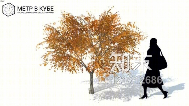 秋季低树3D树（040）SU模型下载【ID:121612686】