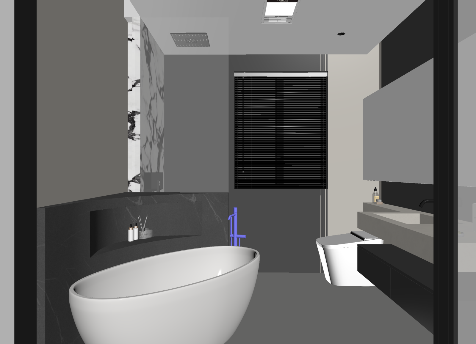 现代卫生间3D模型下载【ID:1214829706】