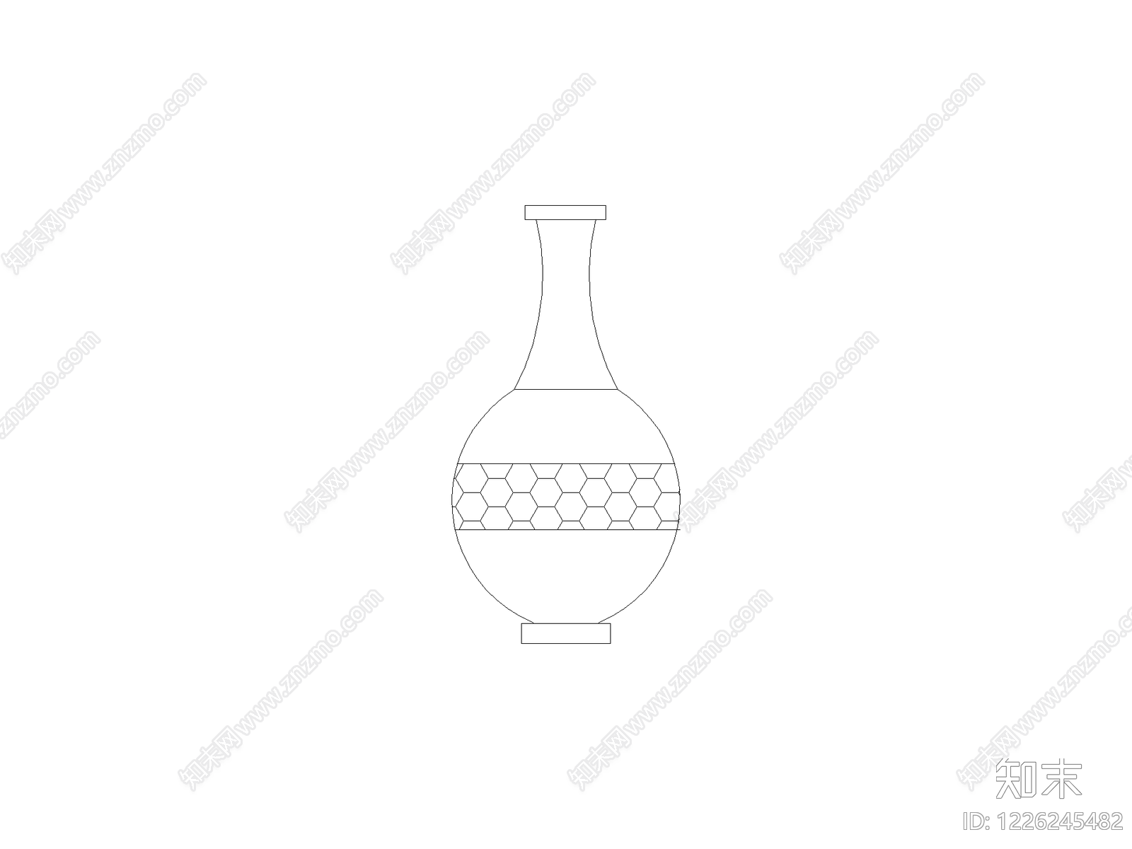 摆件CAD图纸