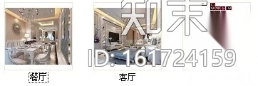 [宁波]诗意名宅简欧三居室商品房装修图（含效果）cad施工图下载【ID:161724159】