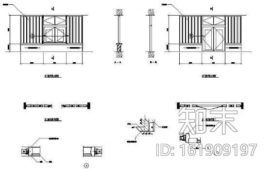 U型玻璃标准图cad施工图下载【ID:161909197】