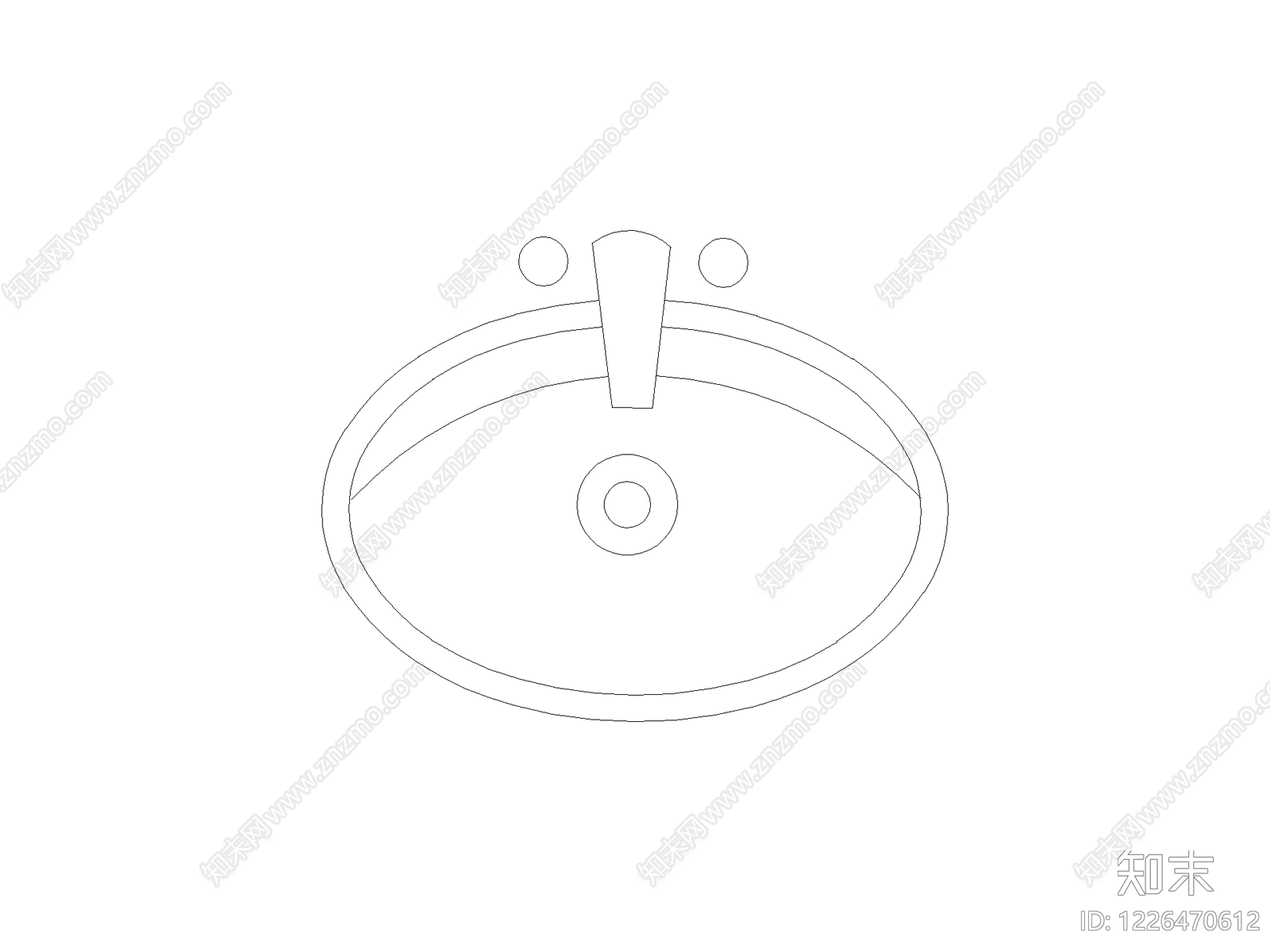 卫浴设施cad施工图下载【ID:1226470612】