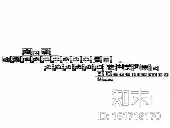 [北京]某广场精致珠宝店装修图施工图下载【ID:161718170】