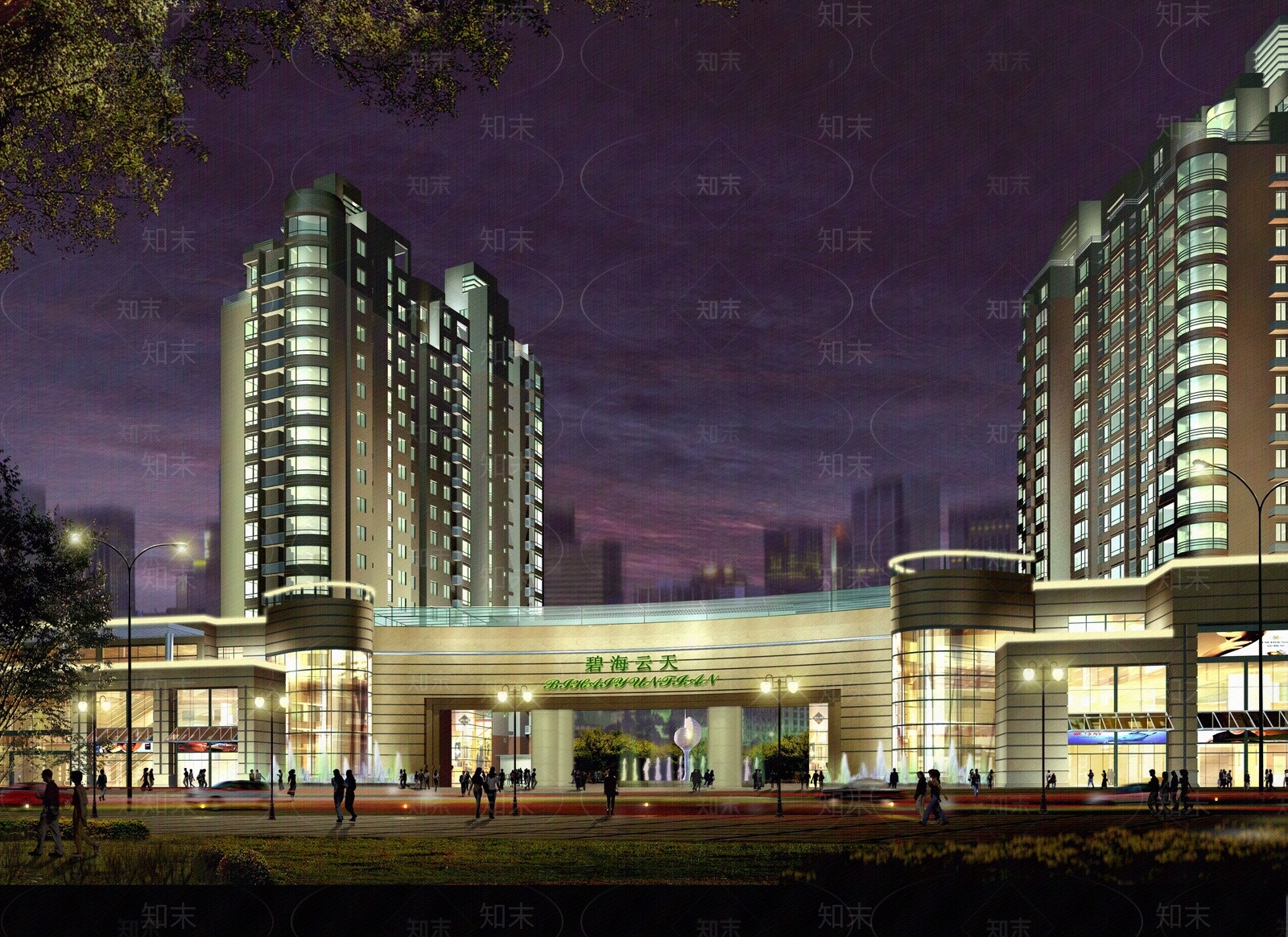 夜景户外贴图下载【ID:278203100】
