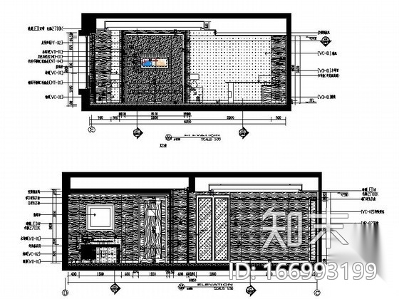 [长春]名师设计五星级标准豪华酒店套房装修施工图cad施工图下载【ID:166993199】