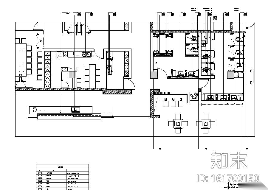 [广东]时代云图中山售楼部设计施工图（附效果图）cad施工图下载【ID:161700150】