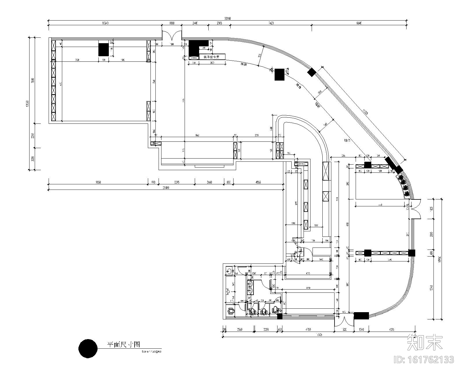 工业风·咖啡厅改造施工图+效果图cad施工图下载【ID:161762133】