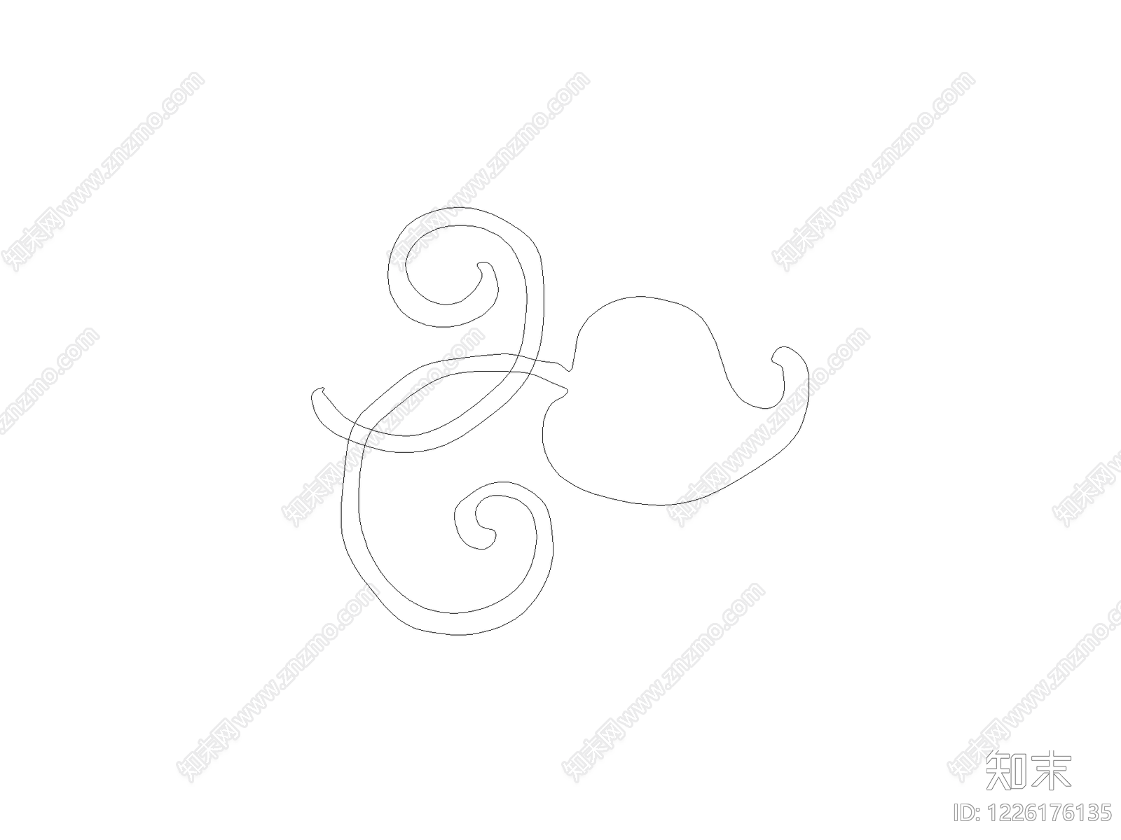 雕塑装饰构件CAD图纸