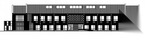 某一层健身会所建筑施工图cad施工图下载【ID:151665187】