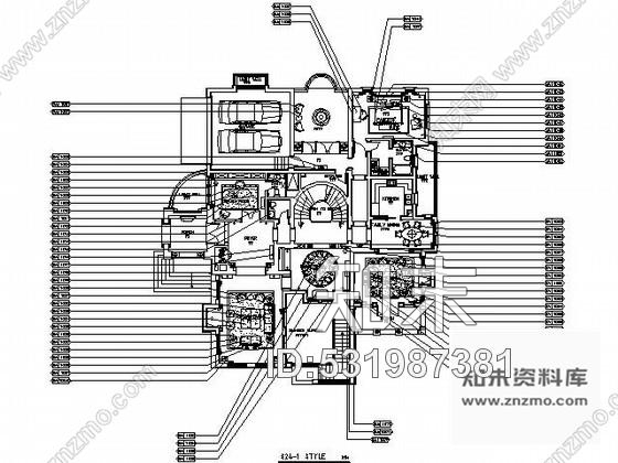 施工图上海欧式豪华别墅s24施工图含实景cad施工图下载【ID:531987381】