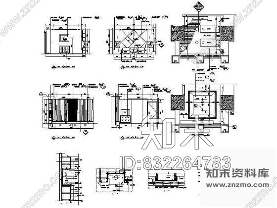 图块/节点按摩间装修详图Ⅱcad施工图下载【ID:832264783】