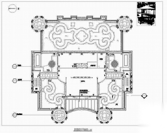 中山某天台花园园建施工图cad施工图下载【ID:161015181】