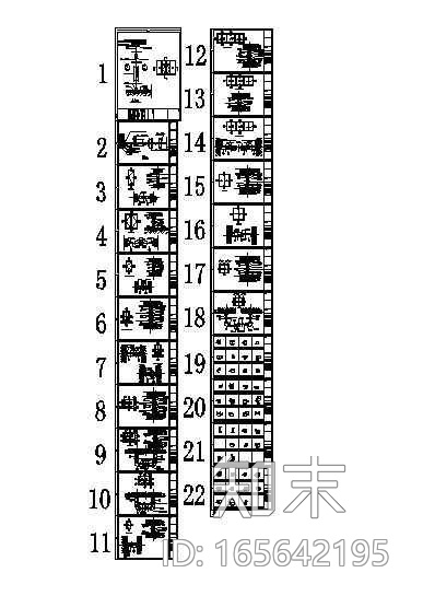 铝合金门窗节点设计图cad施工图下载【ID:165642195】